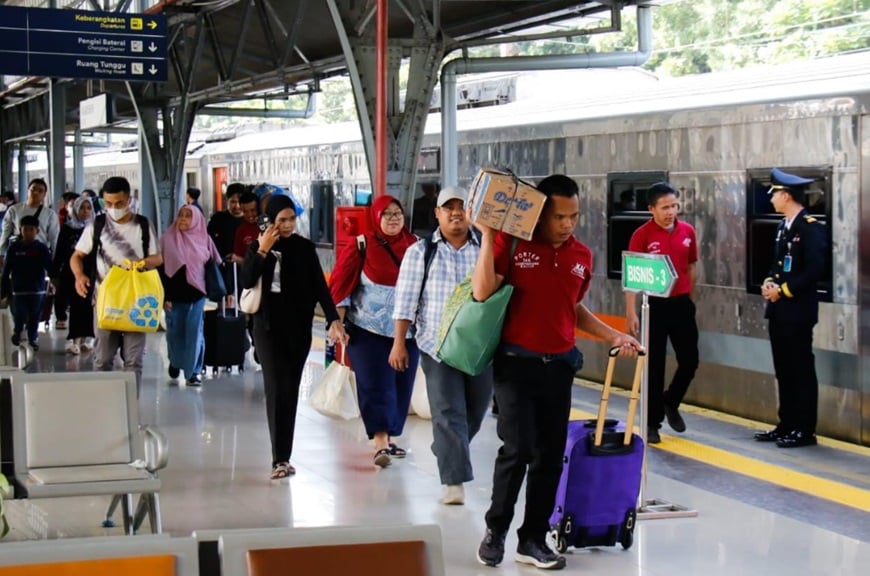 308.094 Tiket Kereta Mudik Lebaran Keberangkatan Jakarta Ludes Terjual