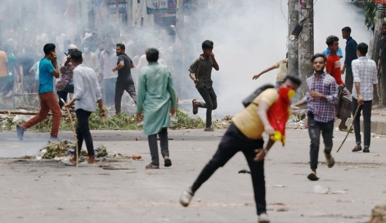 Bangladesh Mencekam! 105 Demonstran Tewas, Telekomunikasi Putus dan Stasiun TV Tak Bisa Siaran