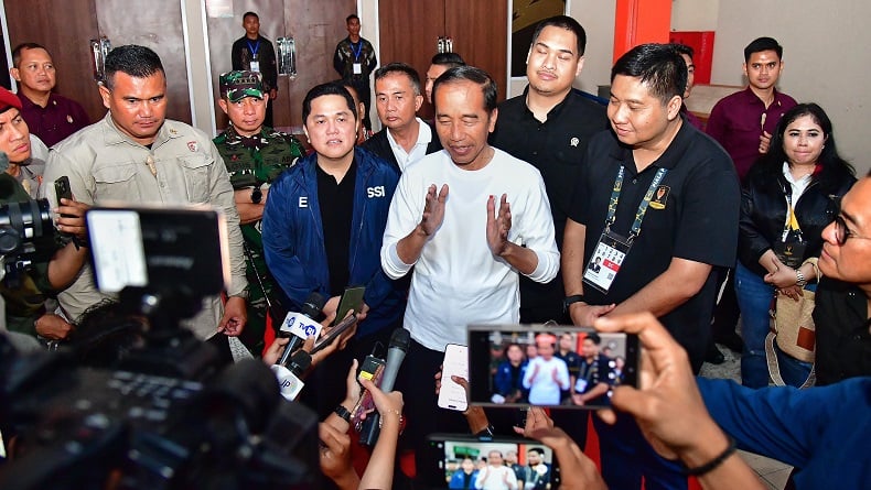 Lantik 3 Wamen, Jokowi: Saya Sudah Bicara dengan Presiden Terpilih Prabowo