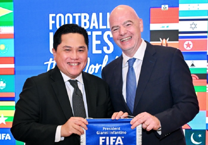 Presiden FIFA Sebut Sepak Bola Indonesia Berkembang Pesat, Ungkit Prestasi Timnas