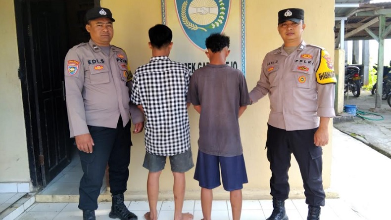 Nekat Pesta Sabu di Rumah Kosong Dekat Kantor Polisi, 2 Remaja di Pringsewu Ditangkap