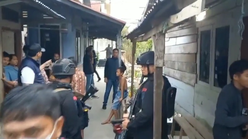 Polisi Gerebek Kampung Narkoba di Palembang, 5 Orang Ditangkap