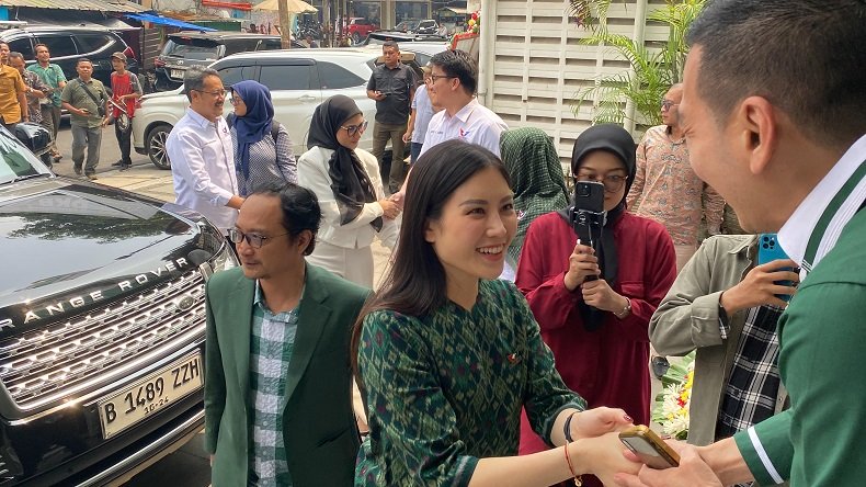 Angela Tanoesoedibjo dan Jajaran Partai Perindo Datangi Kantor PKB, Disambut Hangat Petinggi DPP