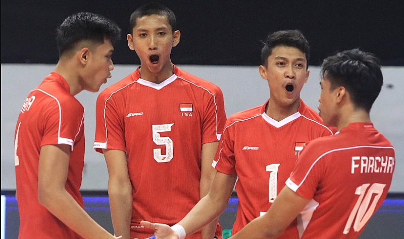 Hasil AVC Asian Men's U-20 Volleyball Championship 2024: Indonesia Hajar Arab Saudi, Lolos ke Perempat Final