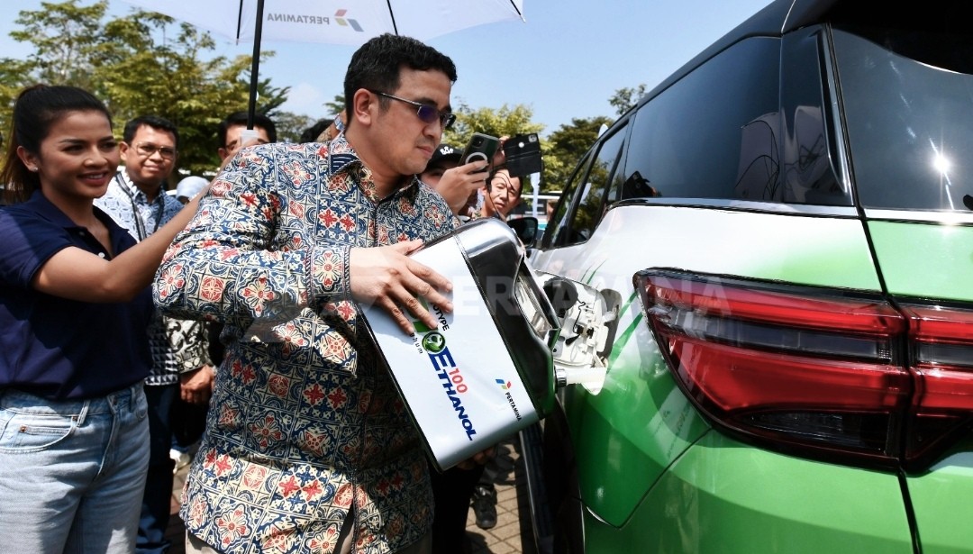 Pertamina Gandeng Toyota Uji Coba Bioethanol 100 Persen di GIIAS 2024