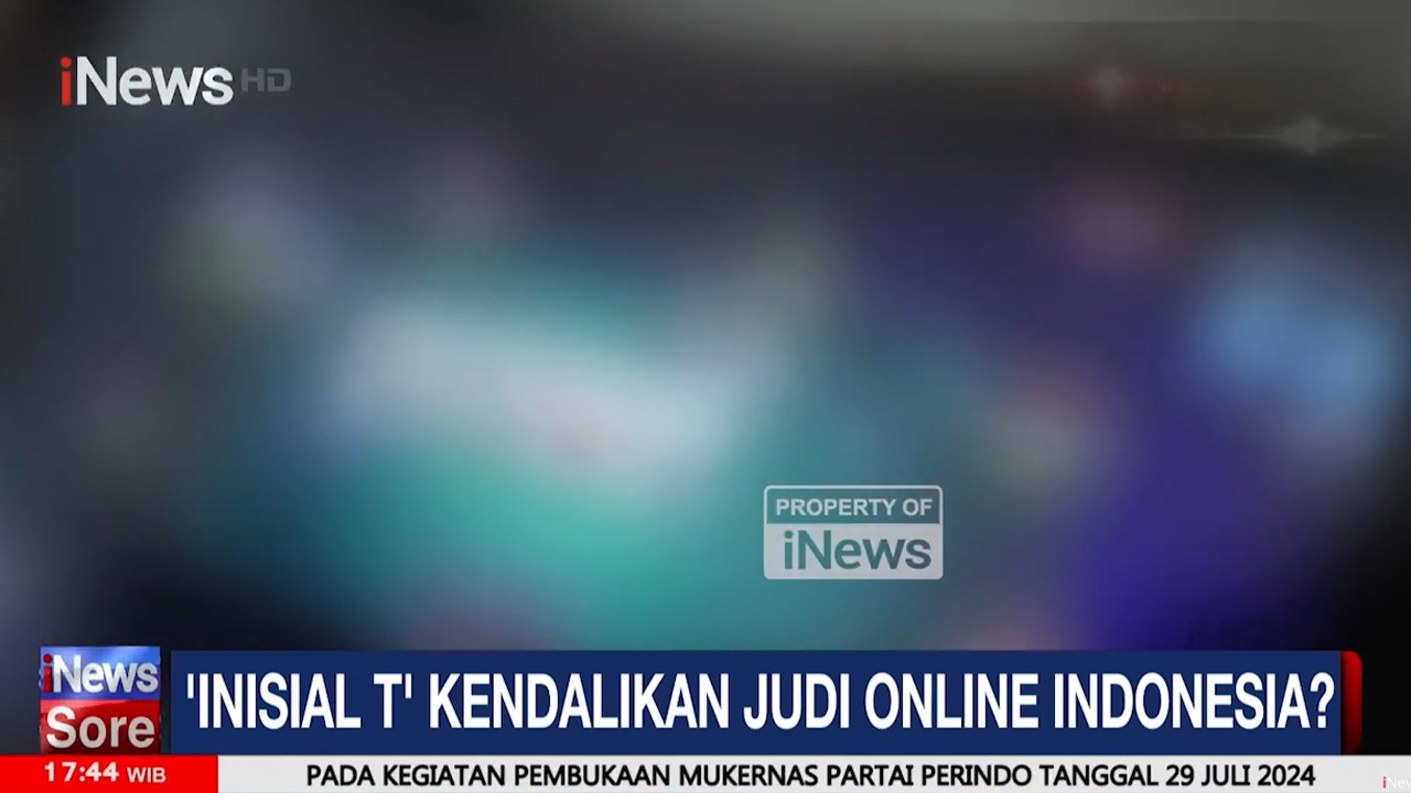 Siapa Inisial T yang Disebut Kendalikan Judi Online di Indoensia?