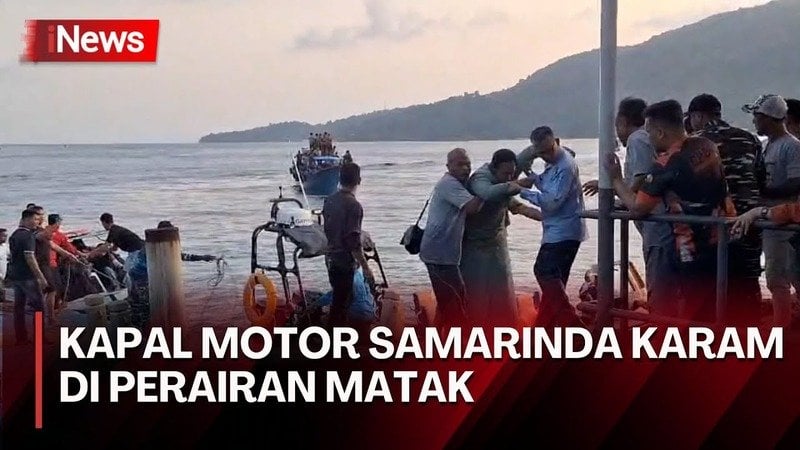 Kapal Motor Samarinda Tenggelam di Kepulauan Anambas, 3 Orang Meninggal