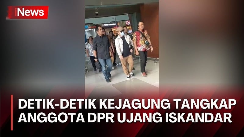 Anggota DPR dari Partai Nasdem Ujang Iskandar Ditangkap Kejaksaan Agung Terkait Kasus Korupsi 