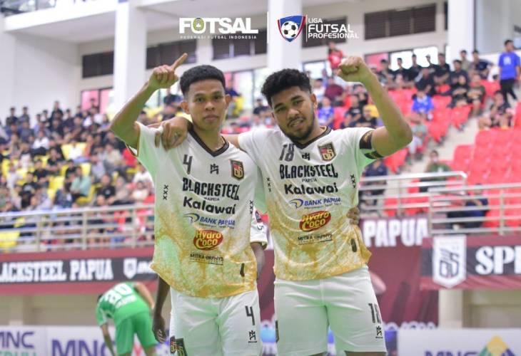 Hasil Liga Futsal Profesional 2024: Blacksteel FC Bantai Moncongbulo FC, 12 Gol Tercipta