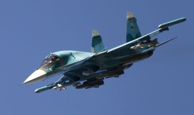 Lagi, Pesawat Pengebom Su-34 Rusia Jatuh