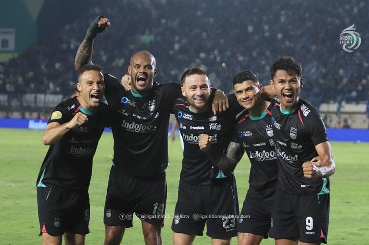 Hasil Liga 1: Gol Dimas Drajad Selamatkan Persib dari Kekalahan Vs Arema FC