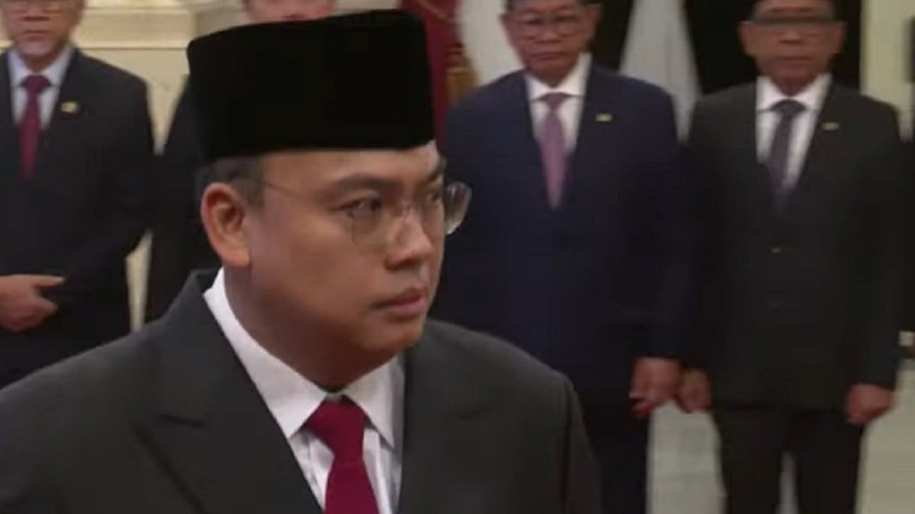 Dikabarkan Jadi Kepala PCO, Angga Raka Prabowo Tiba di Istana