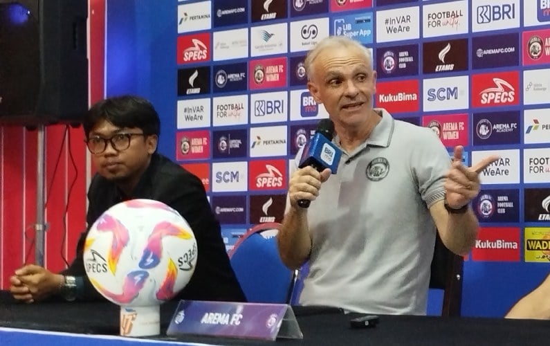 Penyebab Arema FC Sulit Menang di Empat Laga Awal Liga 1 2024-2025, Pelatih Joel Cornelli Langsung Evaluasi