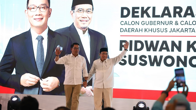 Duet Ridwan Kamil-Suswono Diyakini Prabowo Jadi Solusi untuk Jakarta