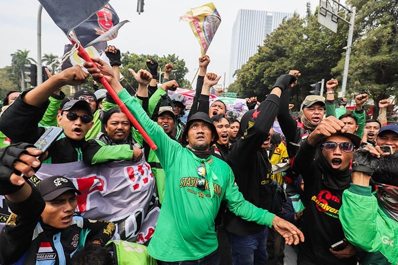 Demo Ojol Besar-besaran di Jakarta, Hindari Ruas Jalan Ini