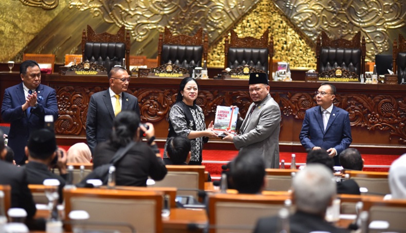 Laporkan Kinerja Dewan Setahun, Puan Tegaskan DPR Selalu Terbuka Atas Kritik