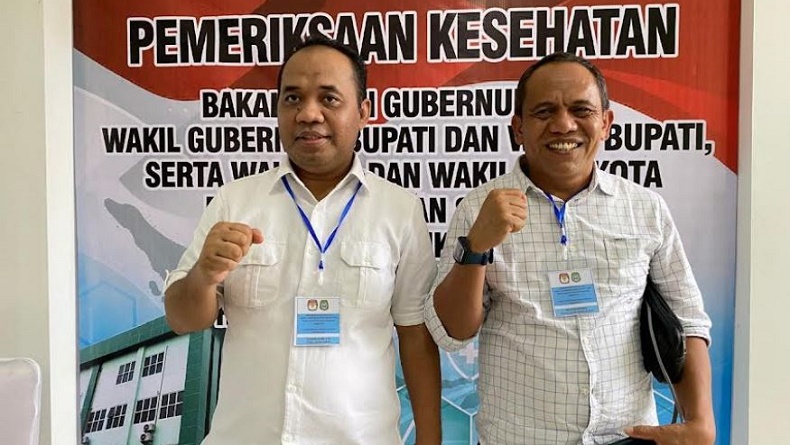 Maju Calon Bupati Halmahera Selatan, Ketua Partai Perindo Maluku Utara Jalani Tes Kesehatan