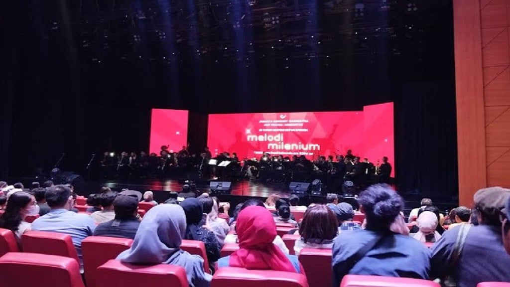 Digelar di Jakarta Concert Hall, Konser 15 Tahun Simfoni untuk Bangsa Melodi Milenium Ramai Pengunjung