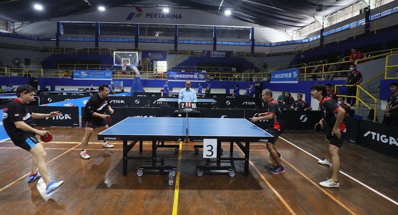 Hasil 16 Besar Table Tennis Okezone 2024: 2 Tim Jasa Raharja Putra Lolos ke Perempat Final