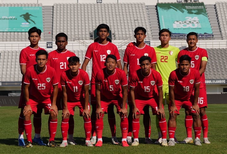 Cara Nonton Live Streaming Indonesia U-20 vs Maladewa di Piala Asia U-20 Malam Ini