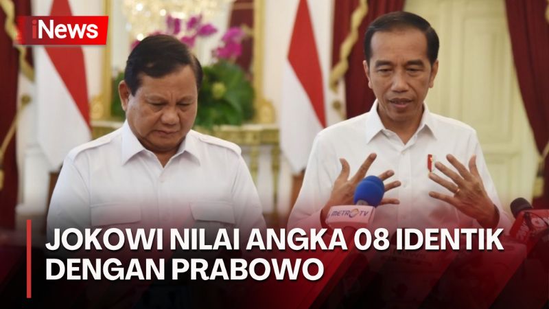 Presiden Jokowi Singgung Angka 08 yang Identik dengan Prabowo: Cerminkan Keberlanjutan 