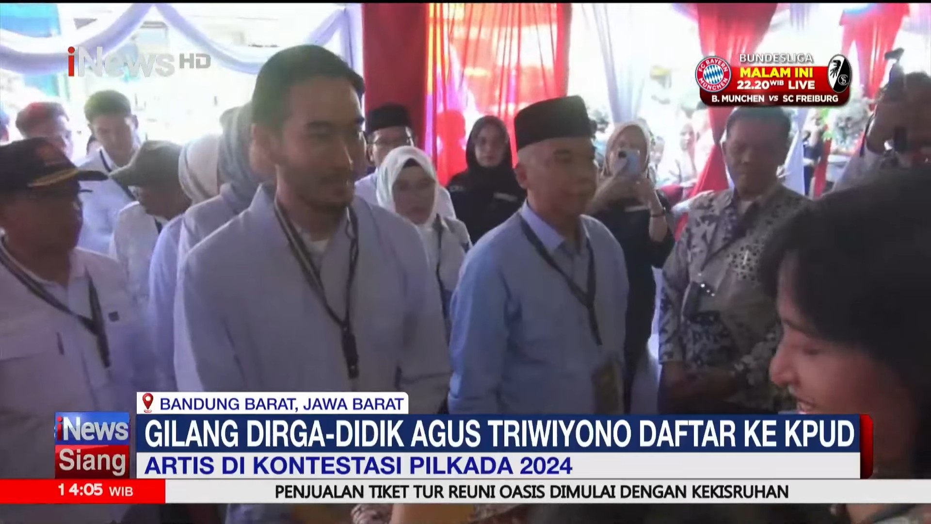 Deretan Artis Ramaikan Kontestasi Pilkada 2024