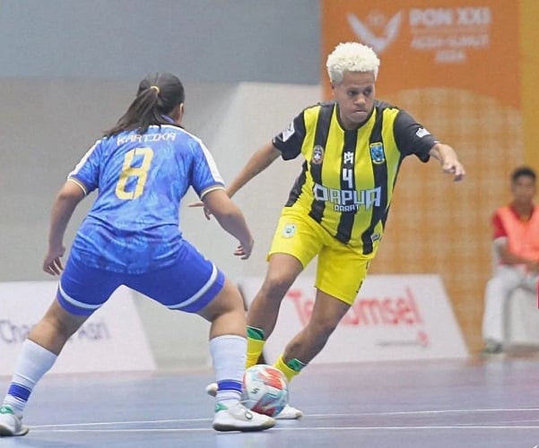 Hasil PON 2024: Tim Futsal Putri Banten Imbangi Papua Barat 