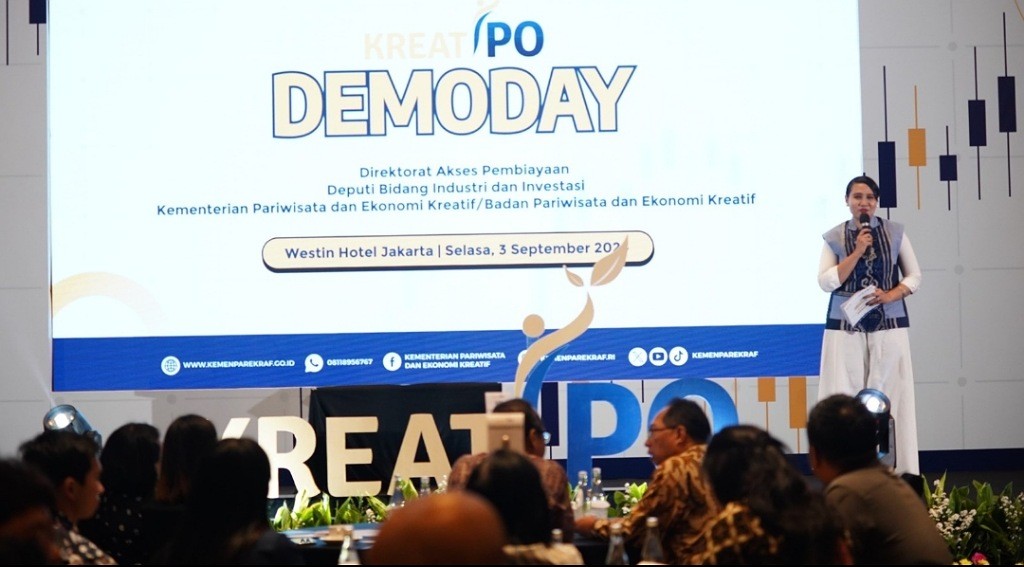 Sinergi Kemenparekraf dan Bursa Efek Indonesia Menuju IPO: Demoday KreatIPO 2024