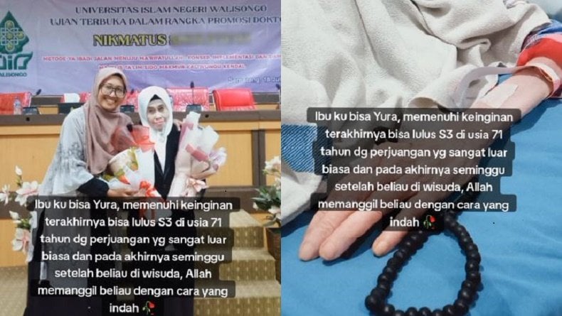 Kisah Haru Nenek di Semarang Wujudkan Mimpi Lulus S3 Usia 71 Tahun sebelum Meninggal