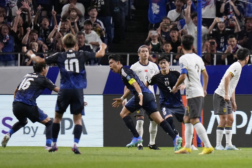 Hasil Kualifikasi Piala Dunia 2026: Mengerikan! Jepang Bantai China 7-0