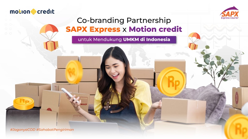 MotionCredit dan SAPX Express Kerja Sama Dukung UMKM di Indonesia 