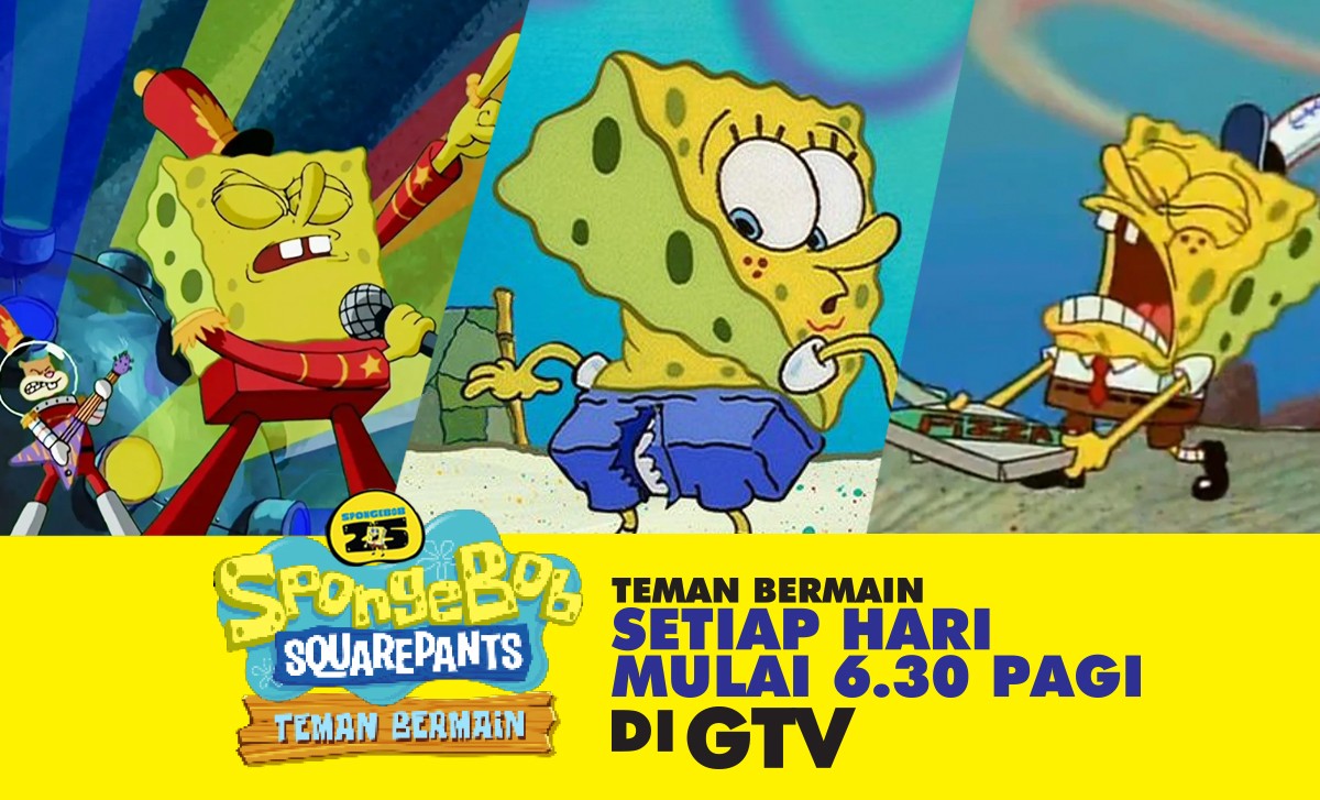 Teman Bermain Kamu Tiap Pagi, Ini Episode Spongbob Paling Ikonik yang Bikin Happy