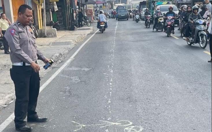 Kronologi Siswa di Sukabumi Tewas Terlindas Truk, Berawal Tersangkut Kabel saat Bonceng Motor