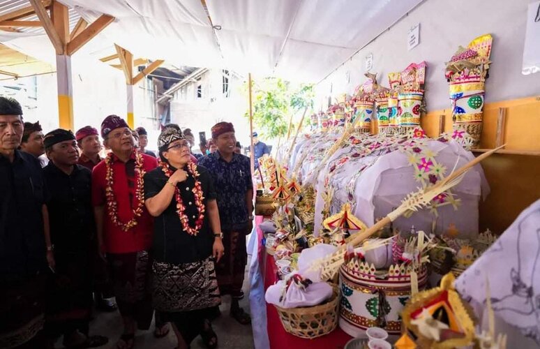 Bupati Badung Hadiri Uleman Karya Pitra Yadnya Krama Desa Adat Tinga-tinga