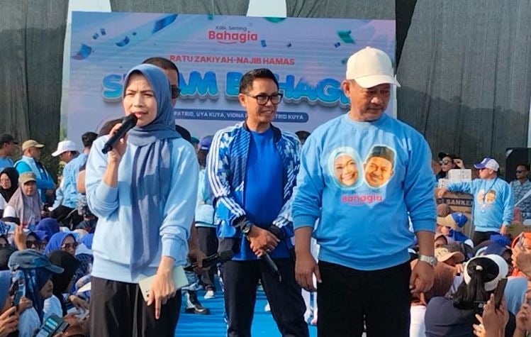 Pilkada 2024, Eko Patrio Sebut Ratu Zakiyah-Najib Pasangan Tepat Pimpin Serang