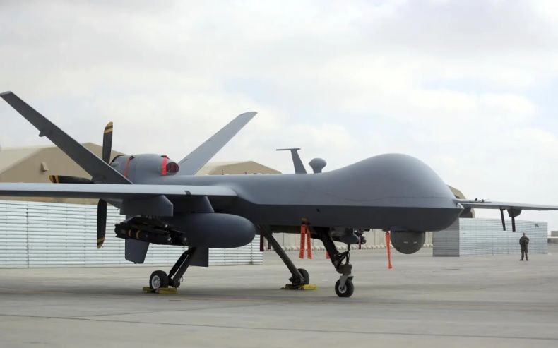 Tegang! Drone MQ-9 Reaper AS Nyaris Tabrak Jet Tempur Su-35 Rusia di Suriah