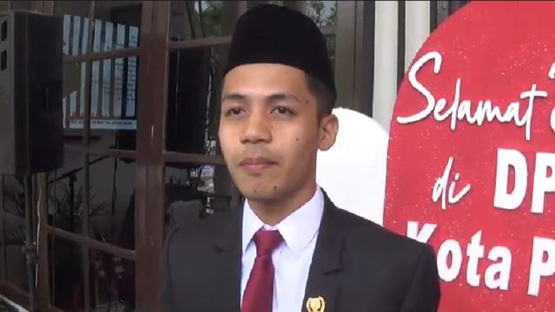 Andika Riansa Mustaqim Kader Partai Perindo Dilantik Jadi Anggota DPRD Kota Palu