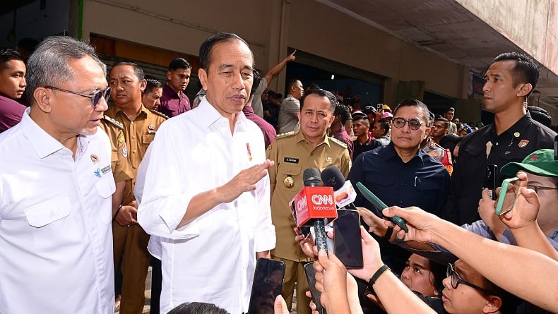 Survei Indikator: Mayoritas Masyarakat Puas dengan Kinerja Presiden Jokowi