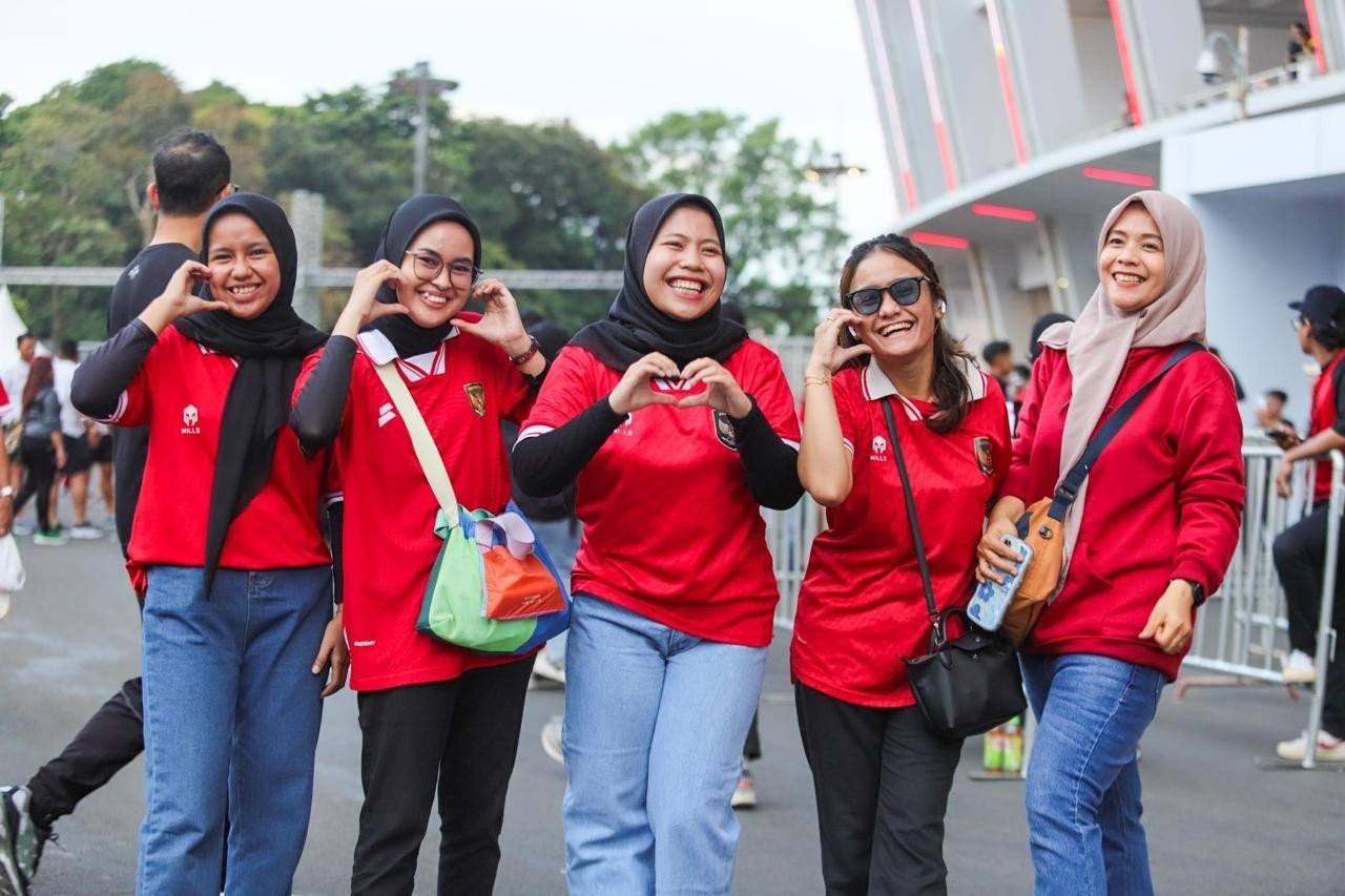 PSSI Jamin Garuda ID dan Face Recognition Lancar saat Timnas Indonesia Vs Jepang dan Arab Saudi di SUGBK