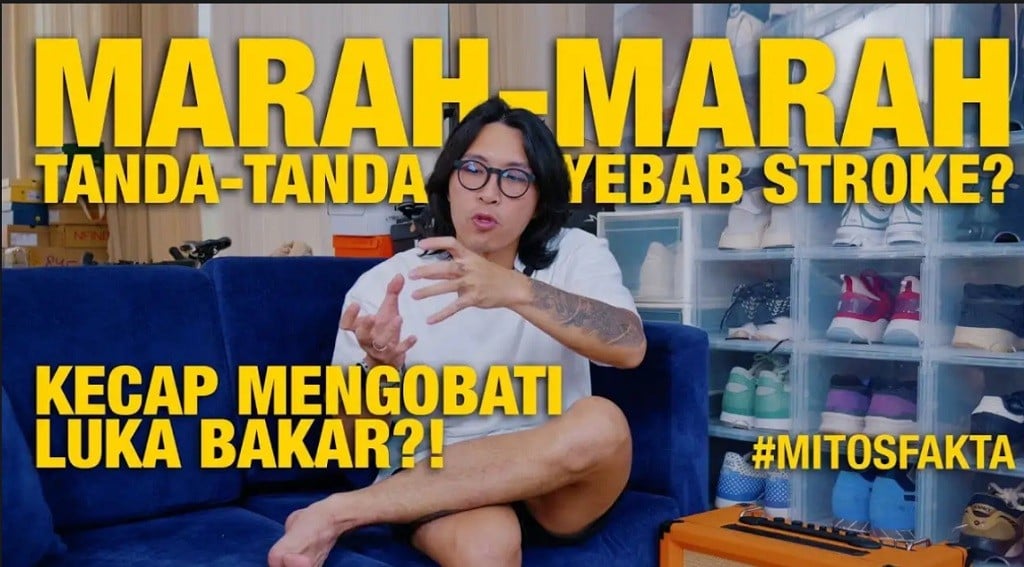 Lawan Mitos Kesehatan dengan Ilmu! Dr Tirta Kupas Fakta secara Ilmiah dalam Konten YouTube