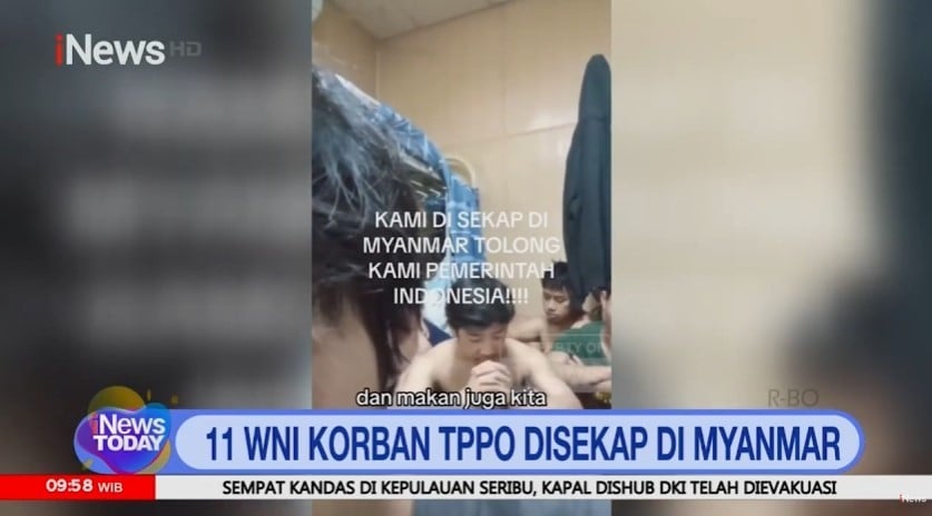 11 WNI Korban TPPO Disekap di Myanmar 