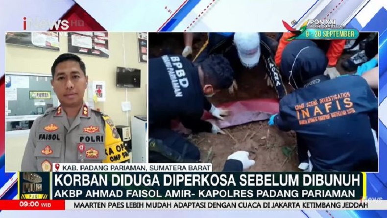 Fakta Baru Kematian Gadis Penjual Gorengan di Padang Pariaman, Anjing Pelacak Temukan Baju Korban