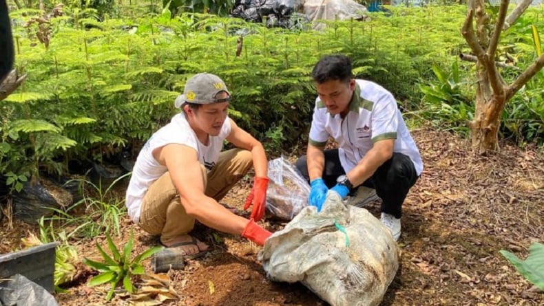 Recycle Maggot Kerja Sama dengan Lido Lake Resort, Kelola 4 Ton Sampah Organik Sebulan