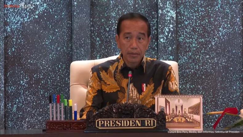 Jokowi Minta Maaf kepada Para Menteri di Sidang Kabinet Paripurna Terakhir