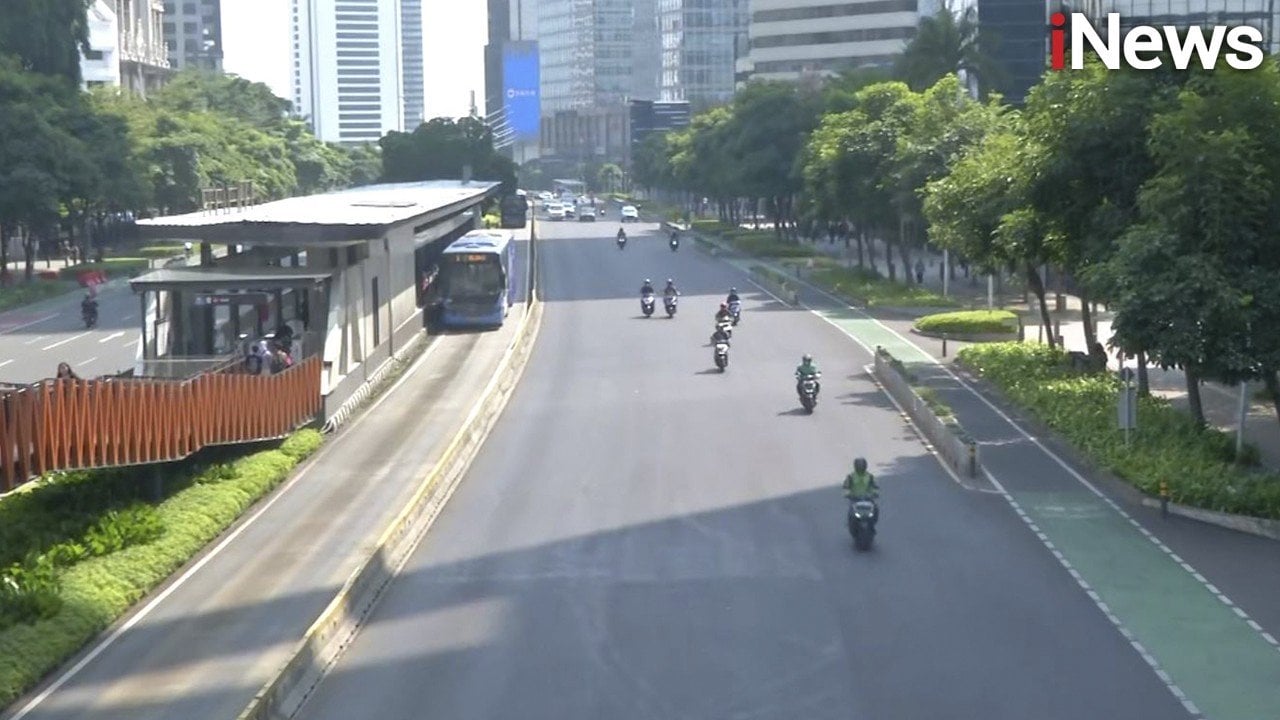 Libur Maulid Nabi Muhammad, Sejumlah Jalan di Jakarta Lengang