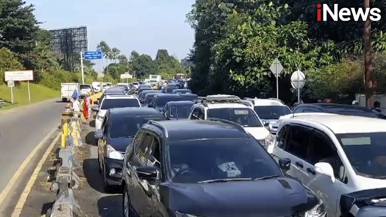 Libur Panjang Maulid Nabi, Kawasan Puncak Bogor Padat Kendaraan