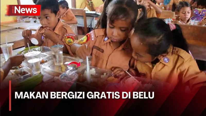 Pemda Belu Luncurkan Uji Coba Makan Bergizi Gratis untuk Ratusan Siswa NTT