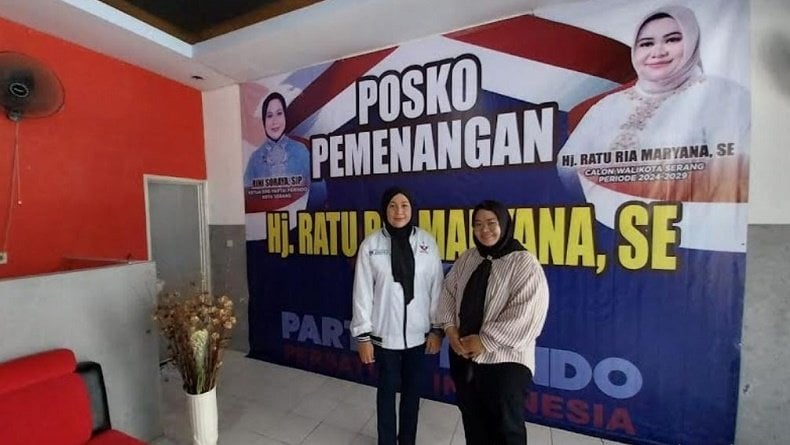 Calon Wali Kota Serang Ratu Ria Maryana Apresiasi Partai Perindo Bangun Posko Pemenangan