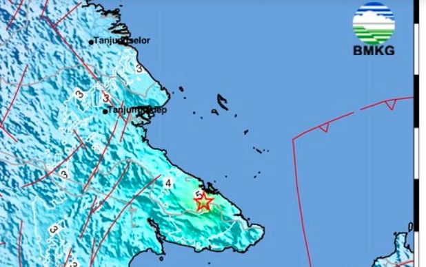 Breaking News! Gempa Terkini M 5,6 Guncang Berau Kalimantan Timur