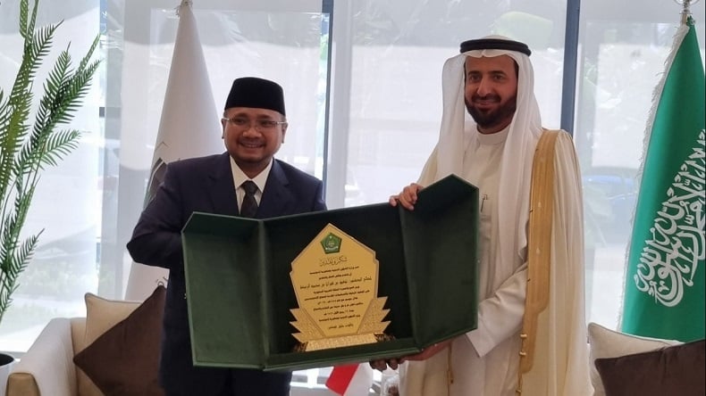 Menag Yaqut Temui Menteri Haji Arab Saudi, Bahas Apa?